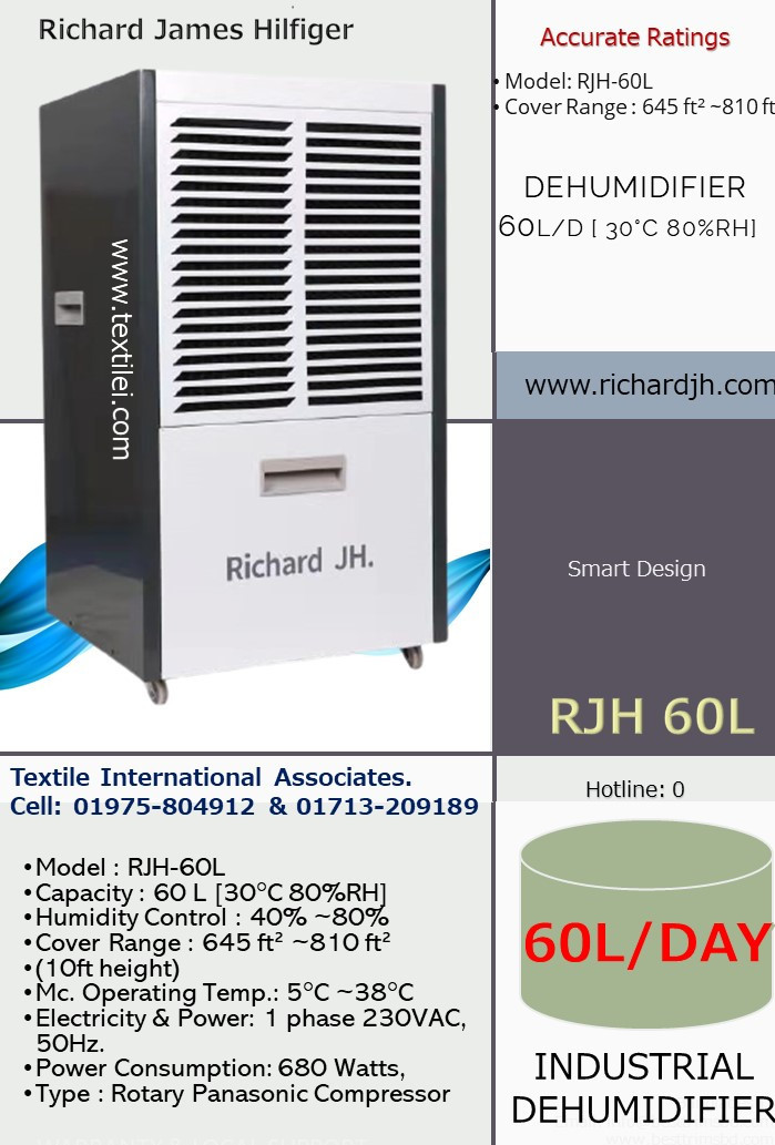 Dehumidifier 90L/D industrial 